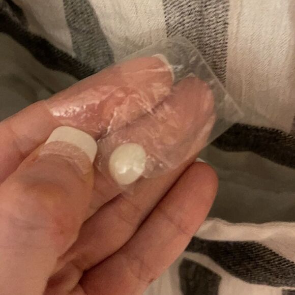 Striped Jumpsuit with open back - Picture 11 of 11